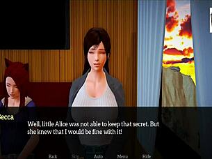 In this episode of My New Family, the characters explore family dynamics in a cartoon style.