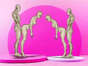 anime twins engage in sexual activities with girls