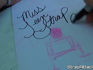 Bootylicious Femdom Pegs And Teases With Strapon!