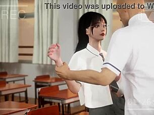 Damn, HoloNe committee head's hypnotic cum scene!