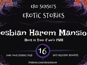 Lesbian Harem Mansion Orgasm In Erotic Audio!