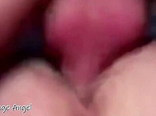 Extra closeup gay breeding for horny hairy boy asspussy