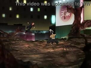 itadori fights mahito in skyfall