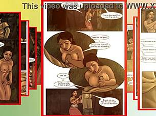 savita bhabi loses virginity in anime style