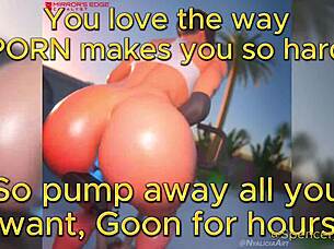 want to goon to my big ass and pussy in this pmv?