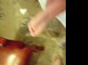 Intriguing Asian Teen Jumps on College Guy's Cock.