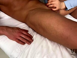 why not try delightful rimming before blowjob on monster cock?