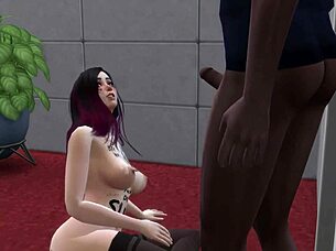 FREE-USE OFFICE SLUT HUMILIATED BY WORKERS IN PART 5 - DDSIMS!