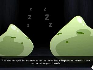 Starting dungeon test with cute anime enemies now