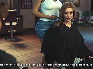 In this game, a wife and her stepmother share an intimate moment in scene 267.