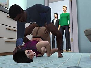 FREE-USE OFFICE SLUT HUMILIATED BY WORKERS IN PART 5 - DDSIMS!