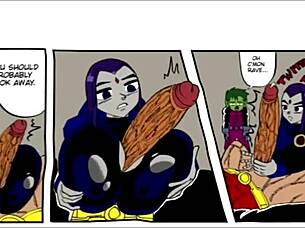 Teen Titans relief 😏