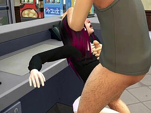 FREE-USE OFFICE SLUT HUMILIATED BY WORKERS IN PART 5 - DDSIMS!