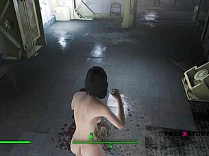 fallout 4 features gay blowjob scene with nude girl