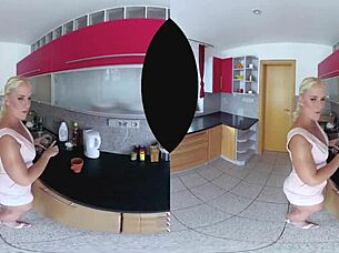 This italian blonde loves anal and gets bent over for riding and assfucking