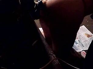 Butt Fucking Thin Dildo Anal Toys!