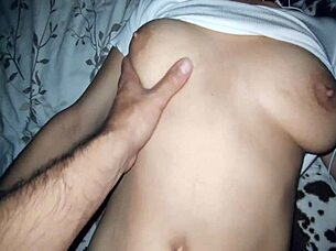 my wife's anus opens up in pov close up with milf couple