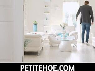 tiny school girl jamie jett enters house for pov fucking