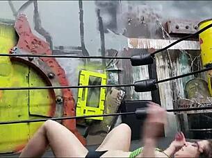 who is the better lover in big tits gay ebony wrestling