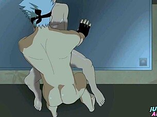 Gay Kakashi Dando Uma Surra Do Rola No Kabuto - Naruto Bara Yaoi