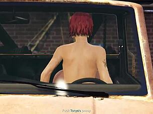 gta v porn scene with blowjob and sex