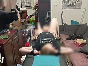 Tied Up And Fucked Hard For Amazing Orgasm!