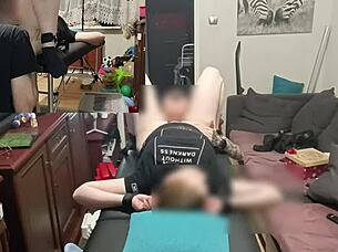 Tied Up And Fucked Hard For Amazing Orgasm!