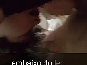 Cnn prima chupando minha piroca sucking my dick