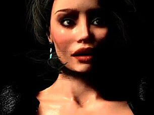 In darkness lust, monster fucks big tits and ass in 3d cartoon anal