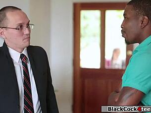 헝가리 베이비가 흑인 남자한테 세게 박힘