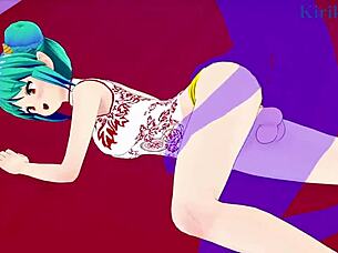 lum from urusei yatsura has intense sex in 2022 hentai with creampie