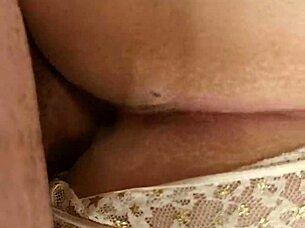 Fucking Melissa Doggy Style Until I Cum Inside! Close Up!