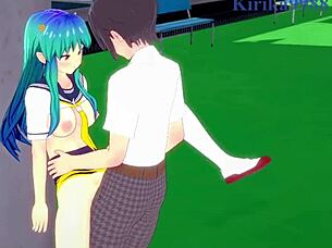 lum from urusei yatsura has intense sex in 2022 hentai with creampie