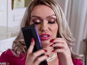 Delivery Stud Delivers Package And Cock To Busty Milf Amber Jane