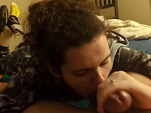 Blowjob Turns into Wild Riding Session