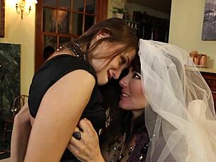 wedding planner feels rough lesbian passion