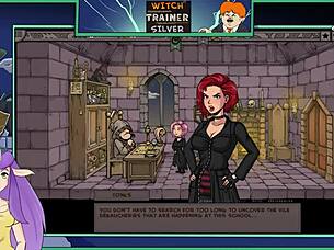 witch trainer silver part 3 with big tits 😏