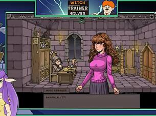 witch trainer silver part 3 with big tits 😏