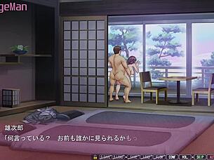 Wife kaede 37 returns while husband is away