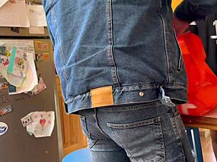 Fucking My Cousin Hard in His Bed After Party