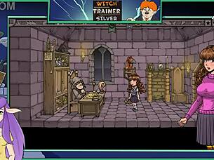 witch trainer silver part 3 with big tits 😏