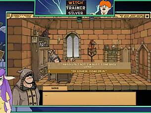 witch trainer silver part 3 with big tits 😏