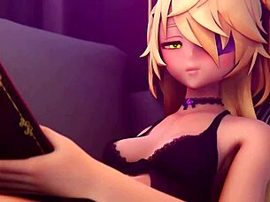 Delivery arrives for Fischl.