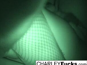Charley Chase in night vision sex! Blowjob and more 😘