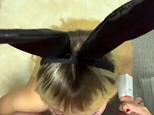 This rabbit toy is fully charged for pleasure!