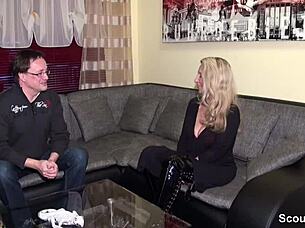 Why does this German MILF meet a stranger from Scout69 to fuck?