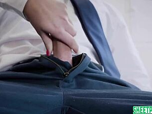 teen student mia kay explores her libido in the library with fingering and masturbation