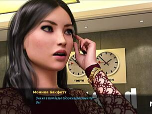 Fashionbusiness Girl Sucks Finger While Caressing Herself