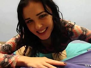 Super Hot Teen Loves This Big Cock
