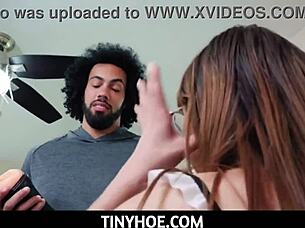Tinyhoe - Sweet Innocent Honey Hayes Breaks Fleshlight And Gets Pussy As Replacement